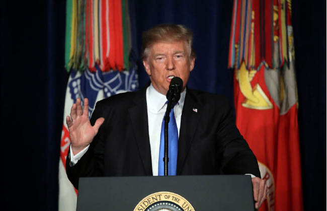 Trump Unveils Long-Awaited Afghan Strategy